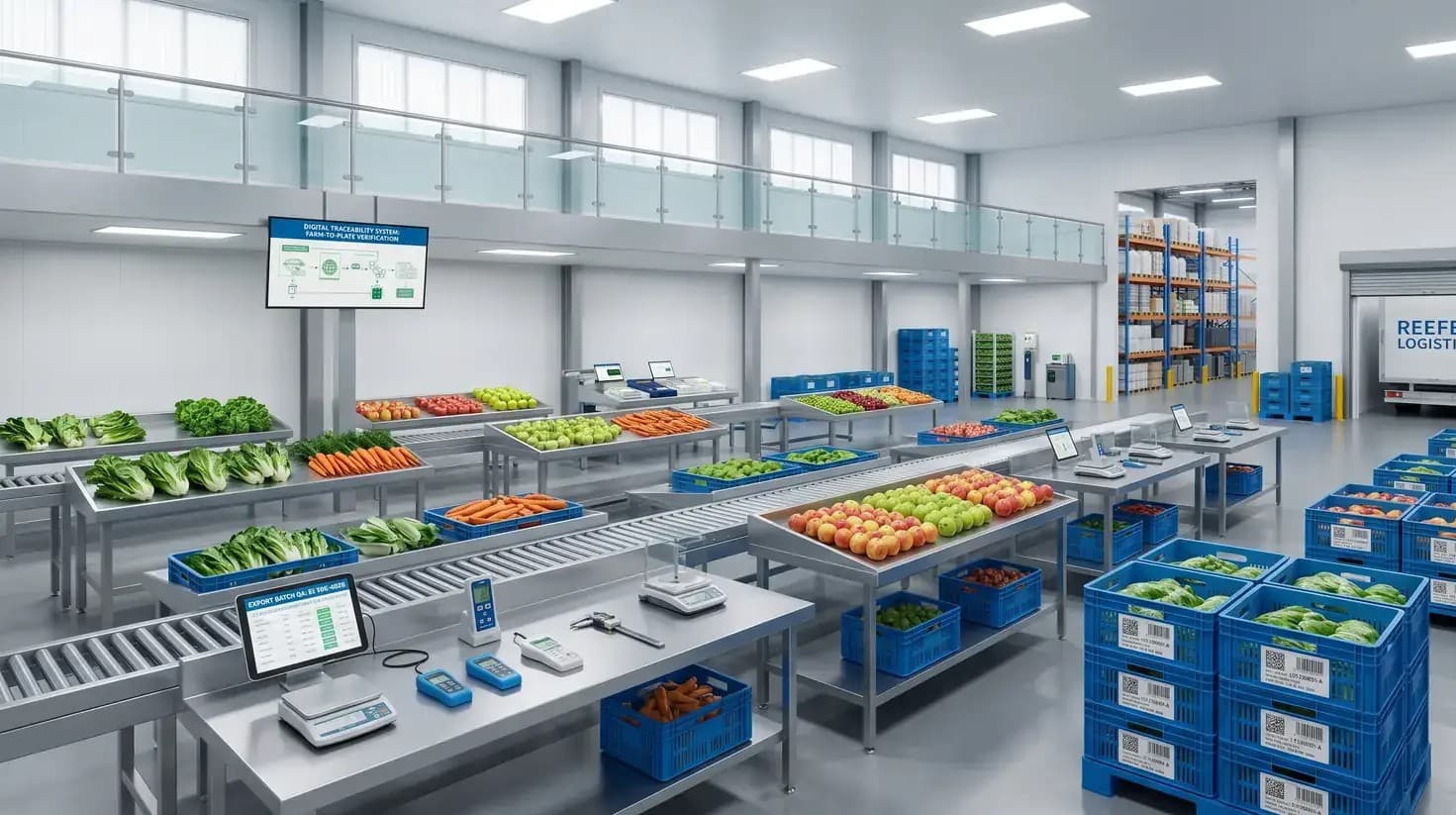 Organized agricultural products for global trade