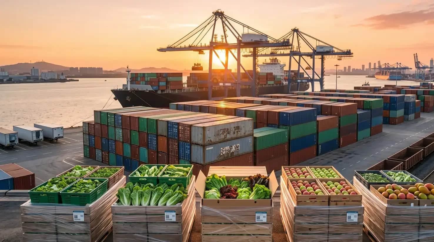 Global agricultural export and logistics vision